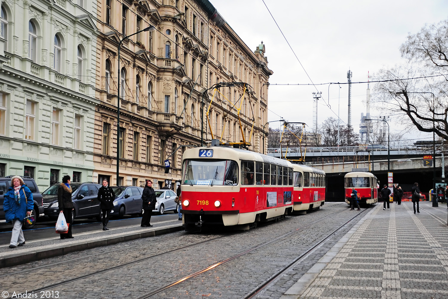 Прага, Tatra T3SUCS № 7198