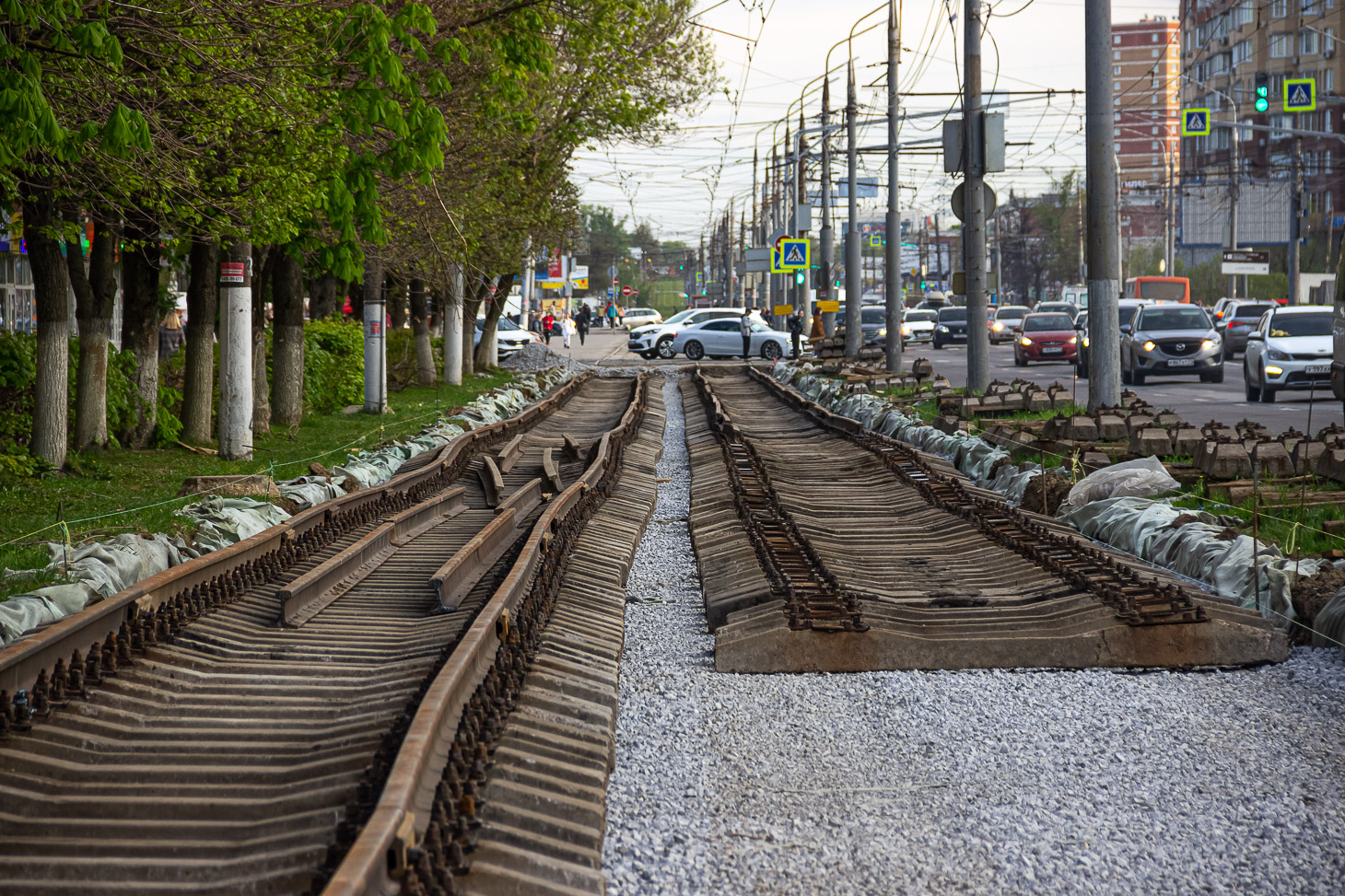 Tula — Rail repair