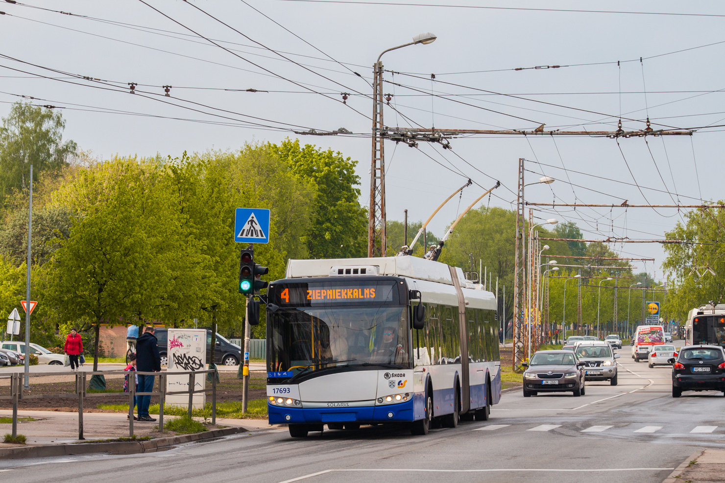 Рига, Škoda 27Tr Solaris III № 17693