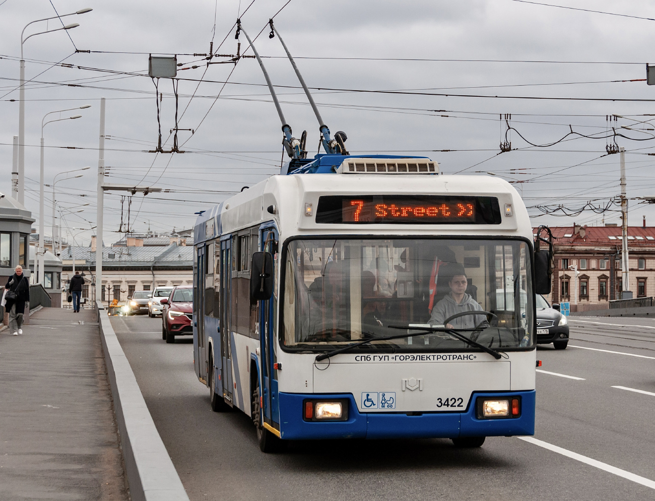 Санкт-Петербург, БКМ 321 № 3422