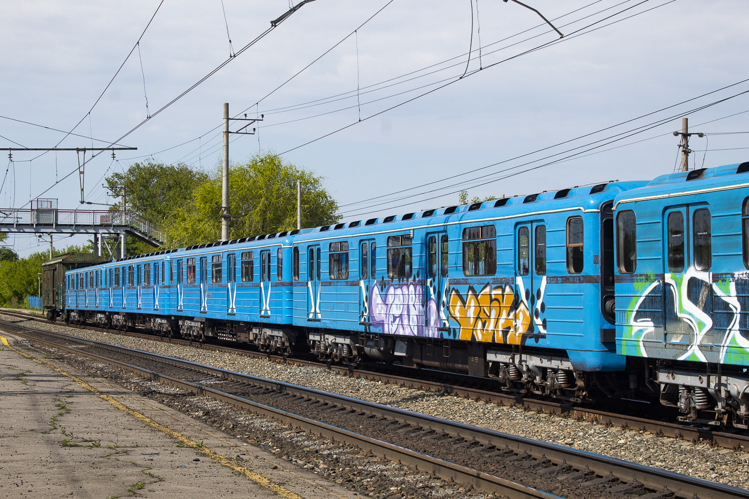 Самара, 81-717 (ММЗ) № 0116; Самара — Транспортировка вагонов метро по ж/д