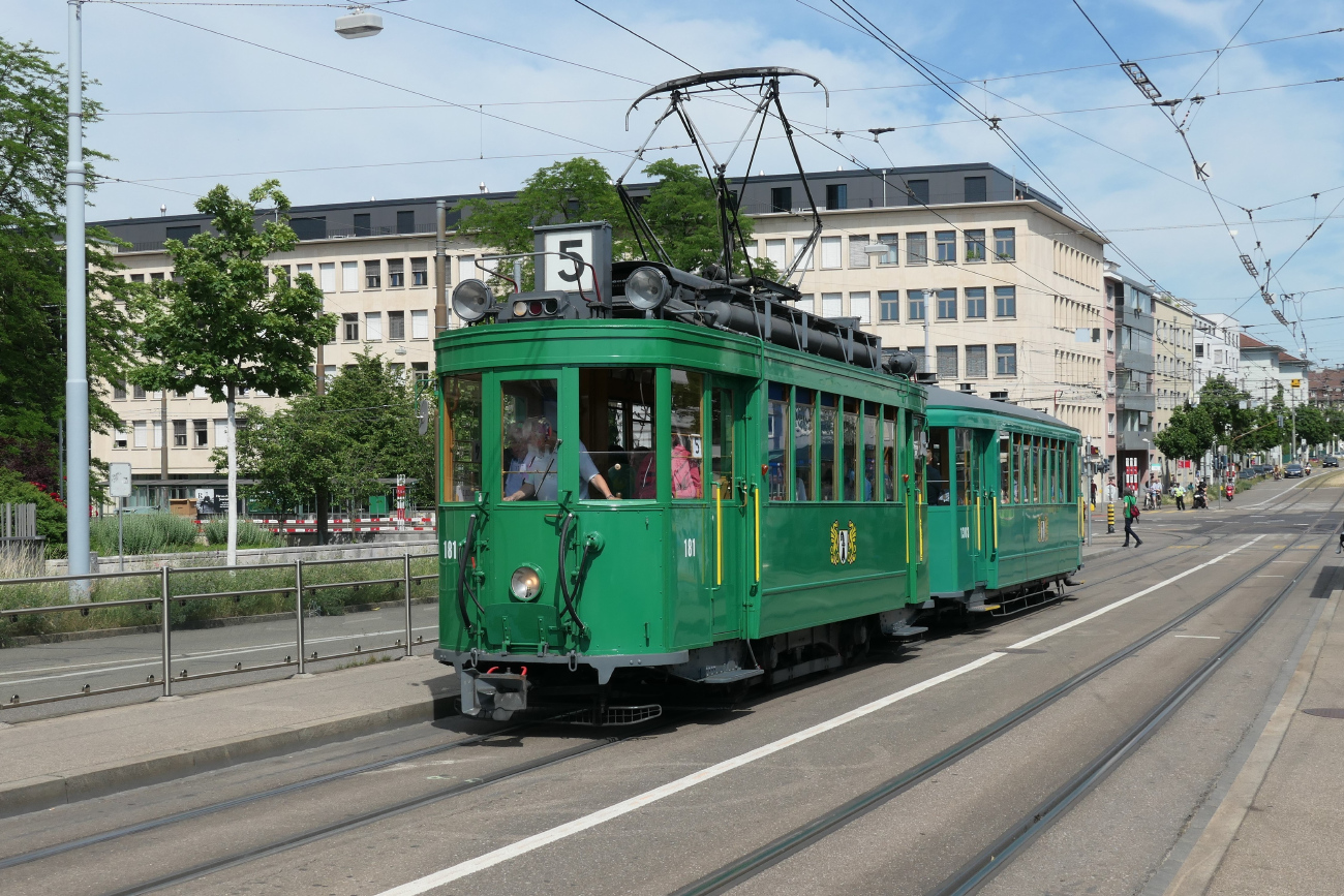 Базель, SIG/BBC Ce 2/2 № 181; Базель — 175 лет швейцарские железные дороги