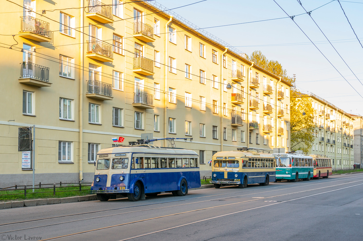 Санкт-Петербург, ЯТБ-2 № 118; Санкт-Петербург, МТБ-82Д № 226; Санкт-Петербург — Фестиваль «SPbTransportFest — 2022»