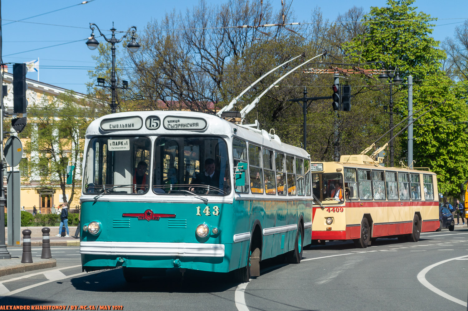 Sankt-Peterburg, ZiU-5G № 143; Sankt-Peterburg — SPbTransportFest — 2022 Sankt-Peterburg, ZiU-5G № 143; Sankt-Peterburg — SPbTransportFest — 2022
