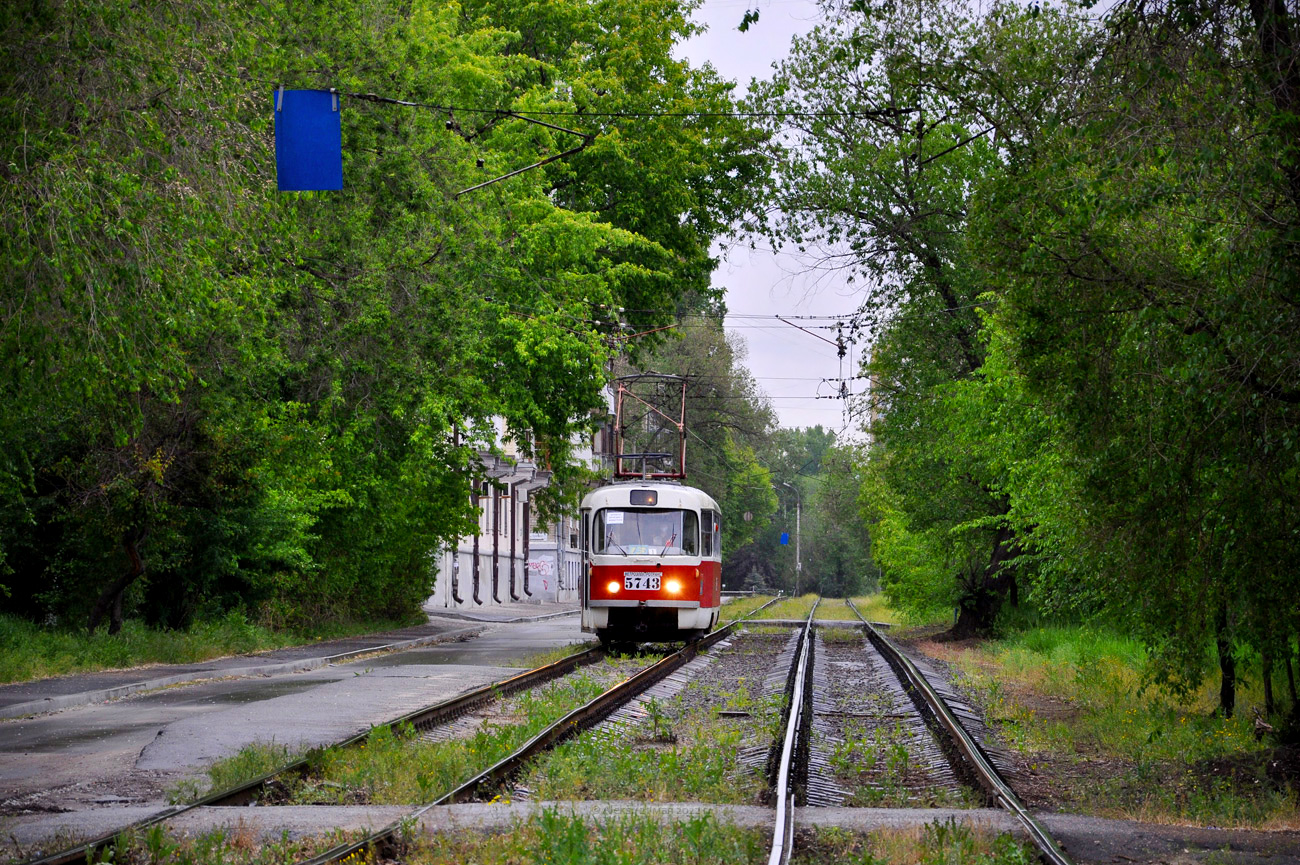 Волгоград, Tatra T3SU № 5743