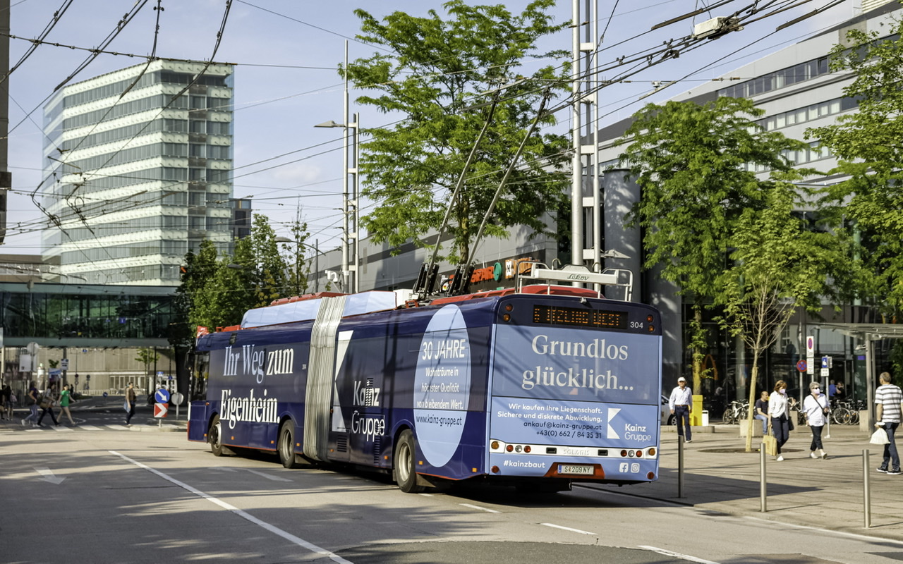 Зальцбург, Solaris Trollino III 18 AC № 304