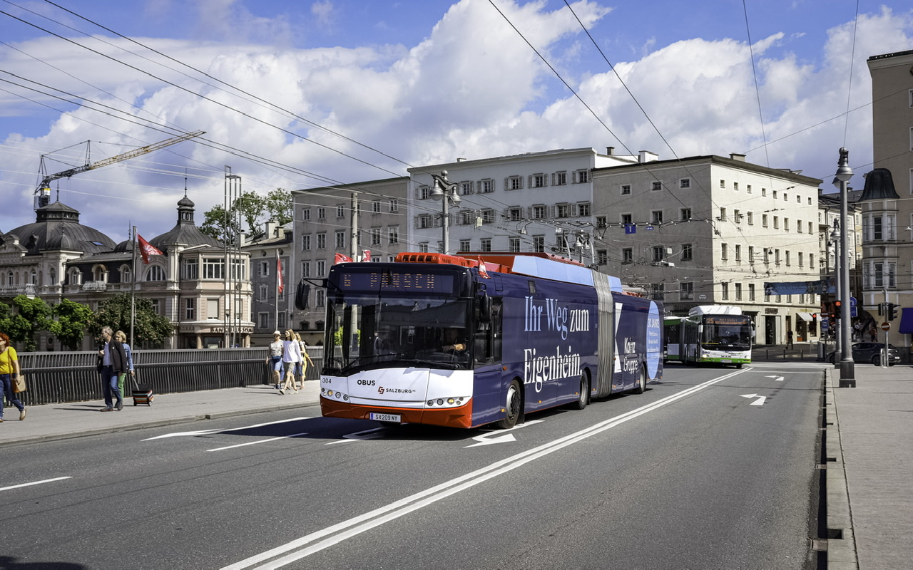 Зальцбург, Solaris Trollino III 18 AC № 304