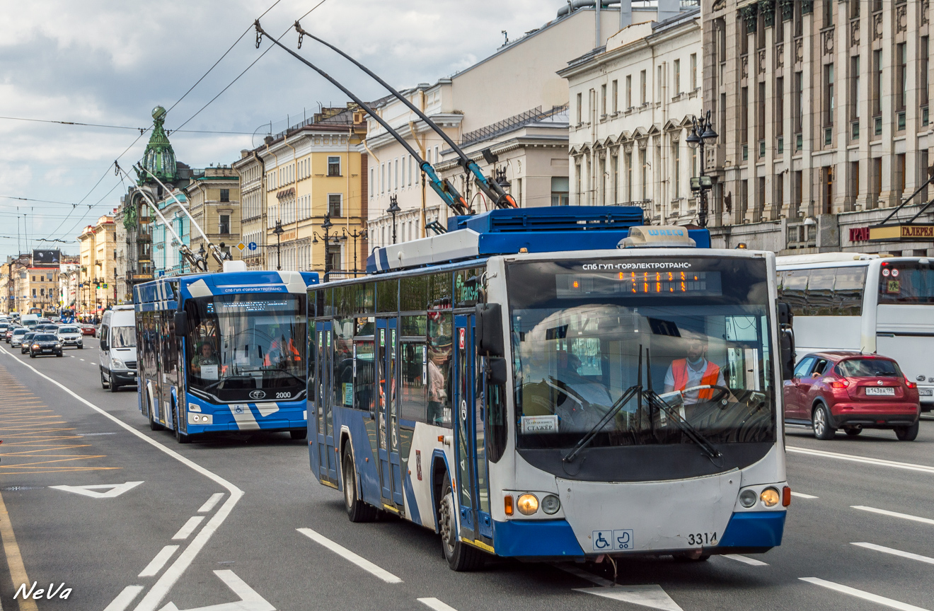 Sanktpēterburga, VMZ-5298.01 “Avangard” № 3314