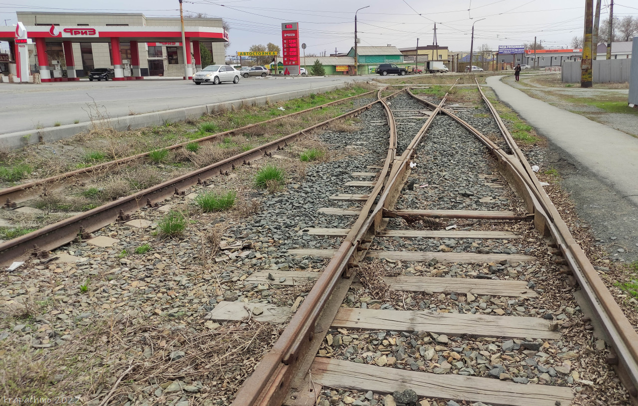 Orsk — Closed tramlines
