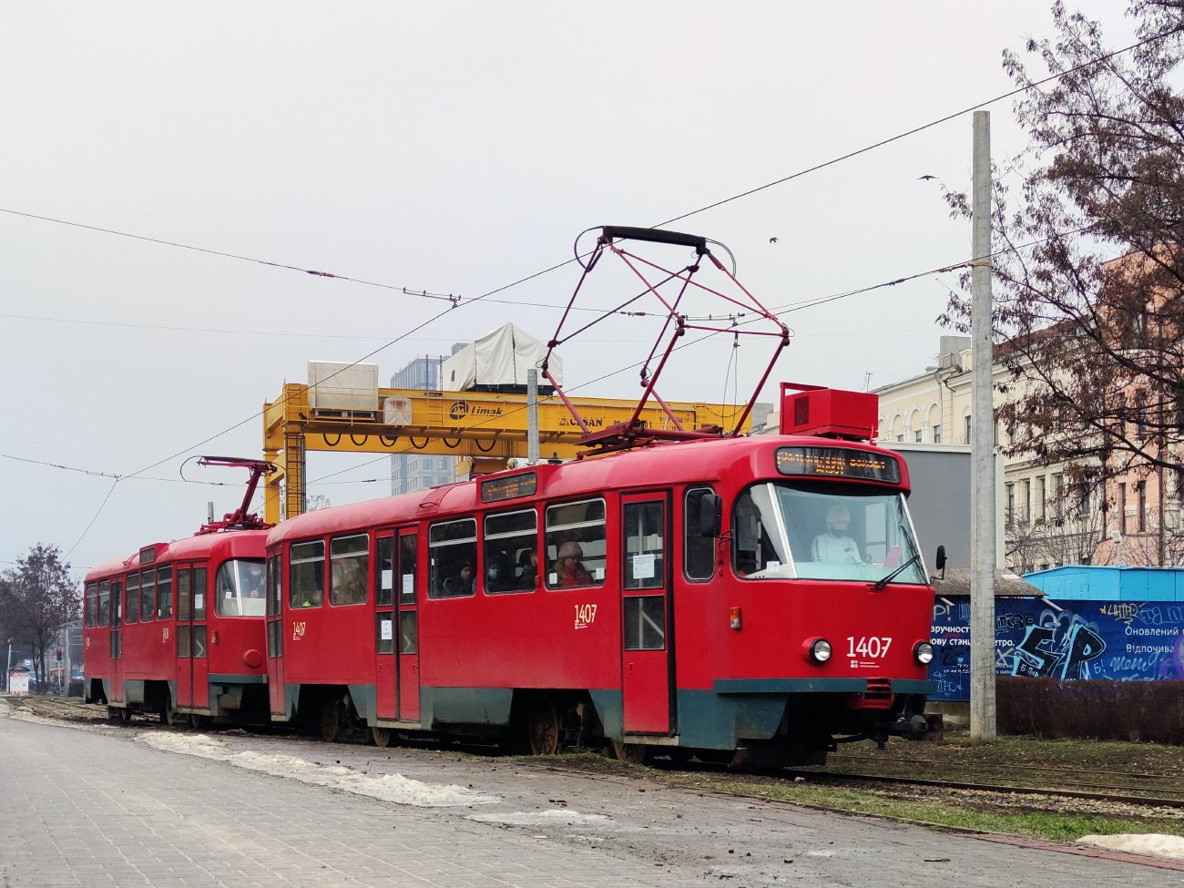 Днепр, Tatra T3DC1 № 1407