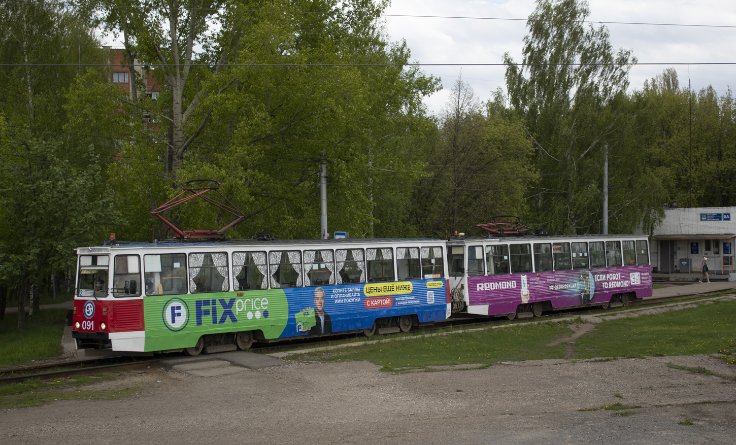 Набярэжныя Чалны, 71-605 (КТМ-5М3) № 091