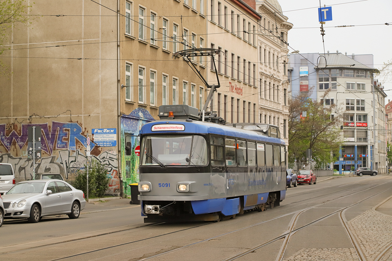 Лейпциг, Tatra T4D-S / P № 5091
