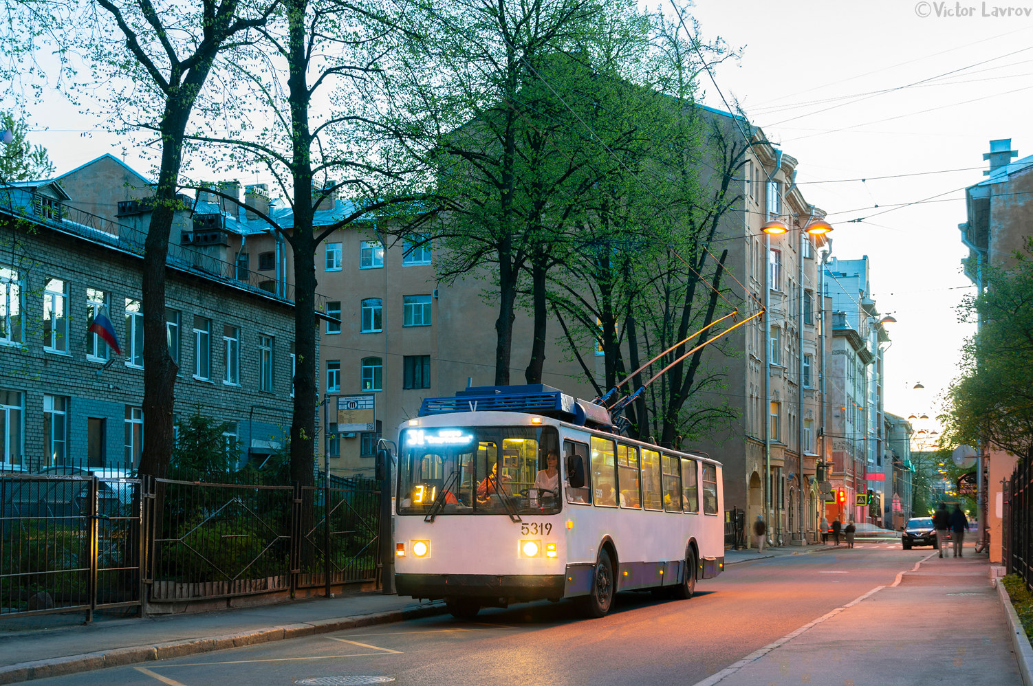 Санкт-Петербург, ВЗТМ-5284 № 5319
