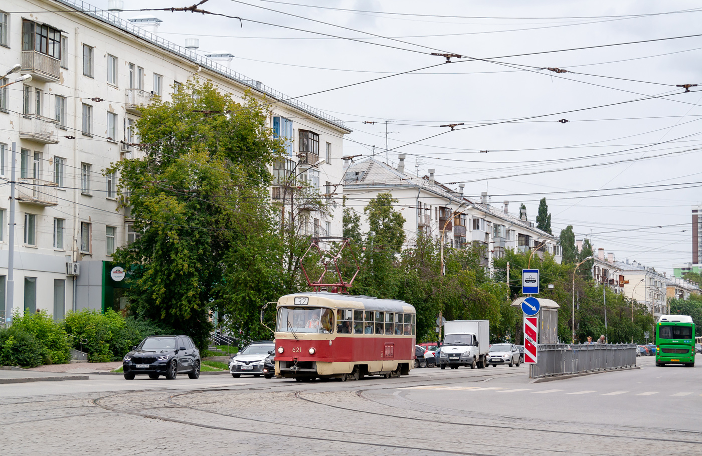 Єкатеринбург, Tatra T3SU (двухдверная) № 621