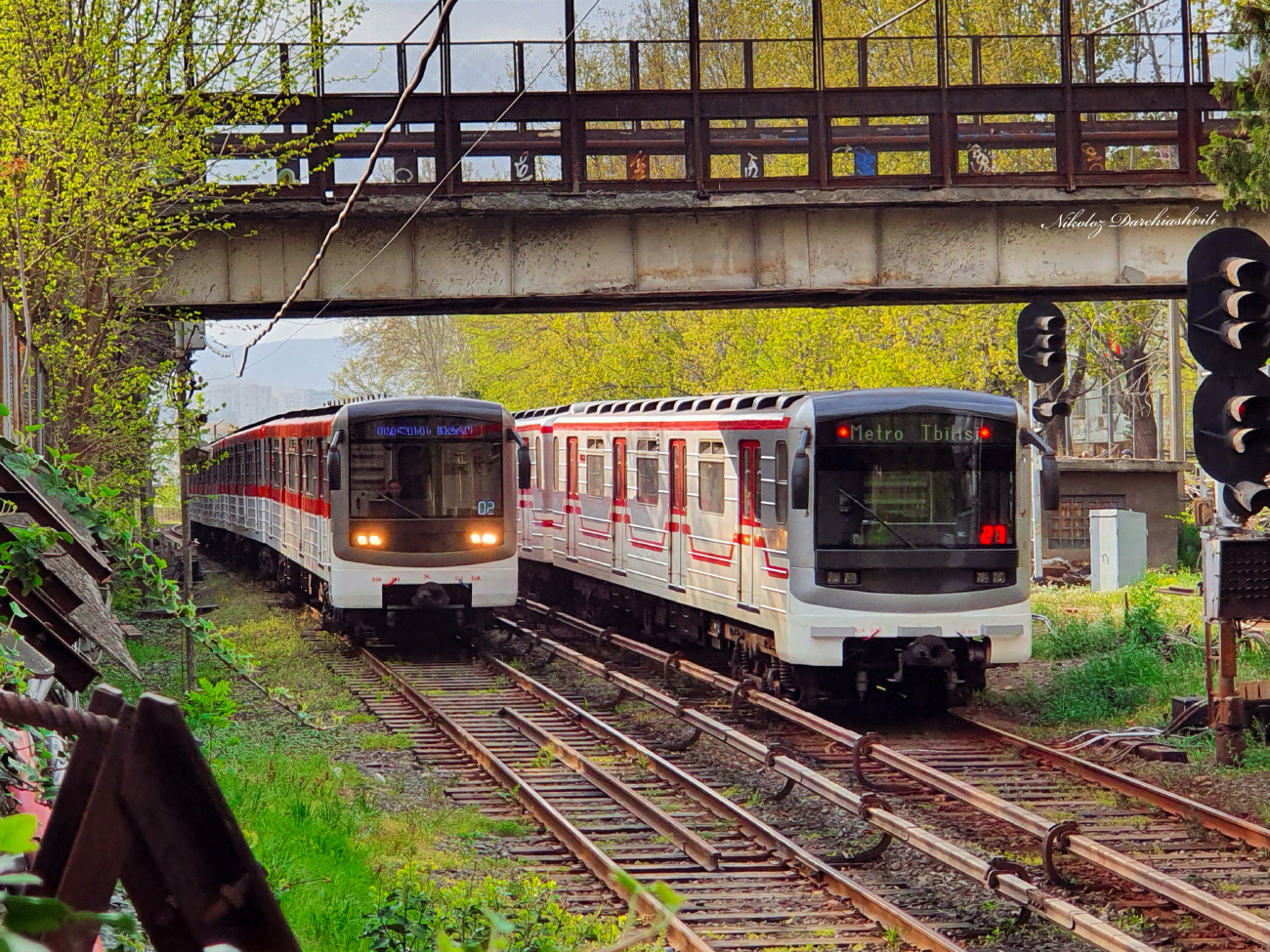 Тбилиси, Еж3М № 5646; Тбилиси, 81-717M № 10082