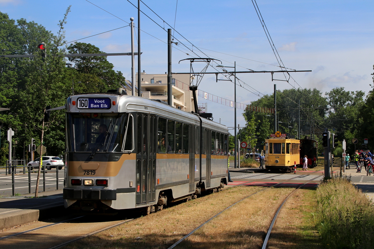 Брюссель, BN PCC серия 7700 № 7819; Брюссель — 40 лет Трамвайного музея (22/05/2022)