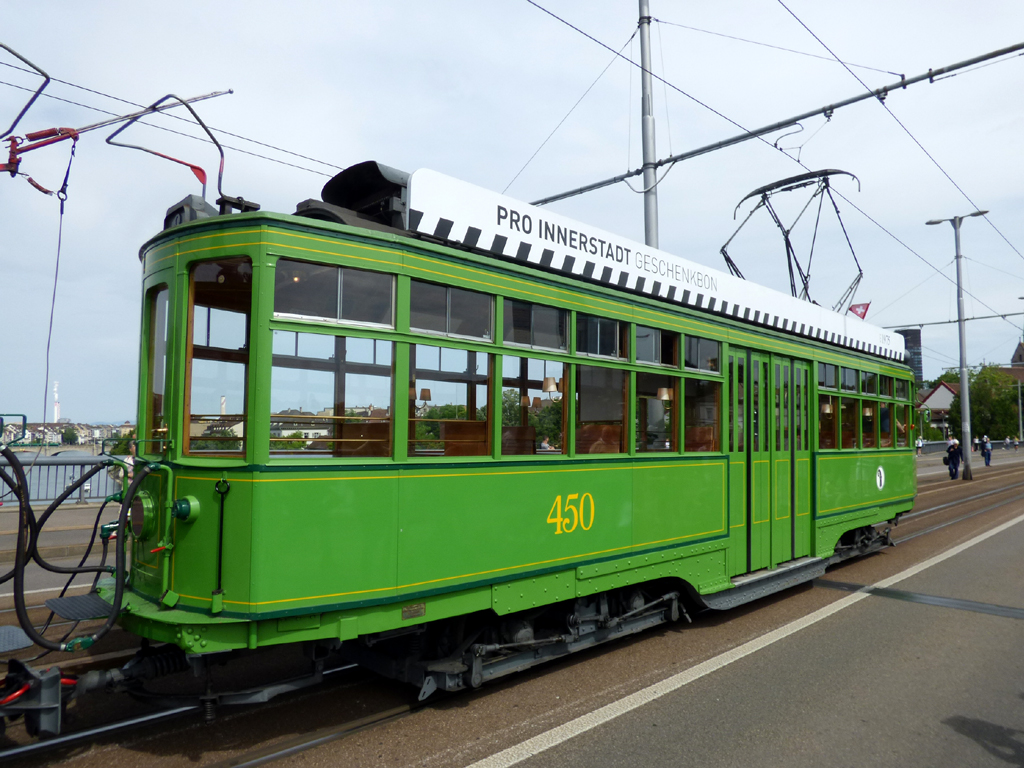 Базель, SIG/BBC Ce 4/4 № 450; Базель — 175 лет швейцарские железные дороги