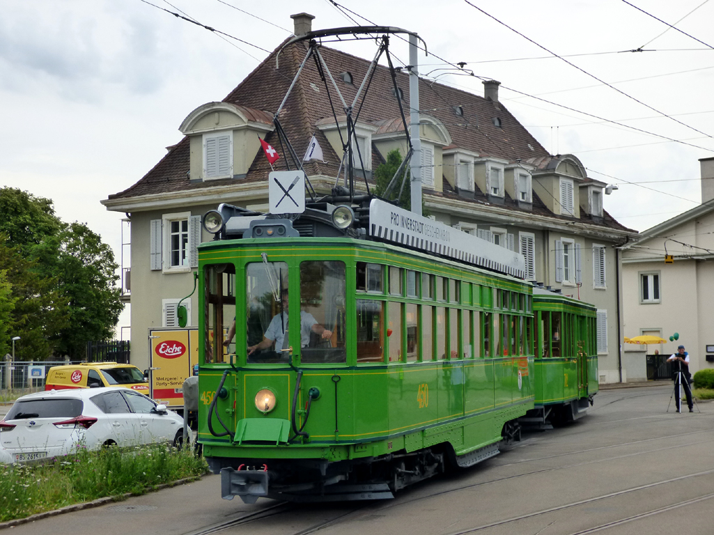 Базель, SIG/BBC Ce 4/4 № 450; Базель — 175 лет швейцарские железные дороги