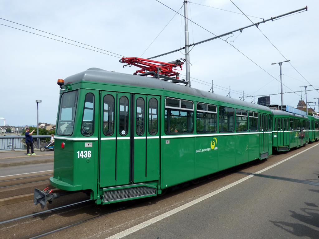 Базель, FFA/SWP B4 № 1436; Базель — 175 лет швейцарские железные дороги