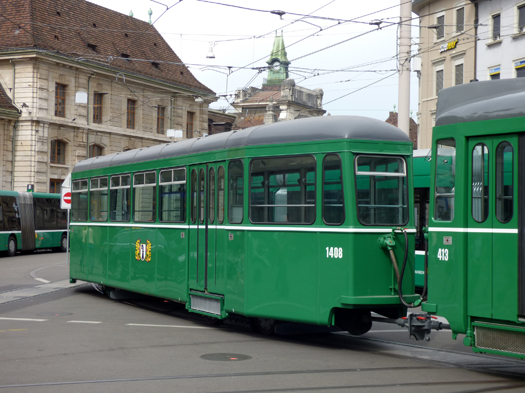 Basel, FFA/SWP B4 № 1408; Basel — 175 years of Swiss Railways