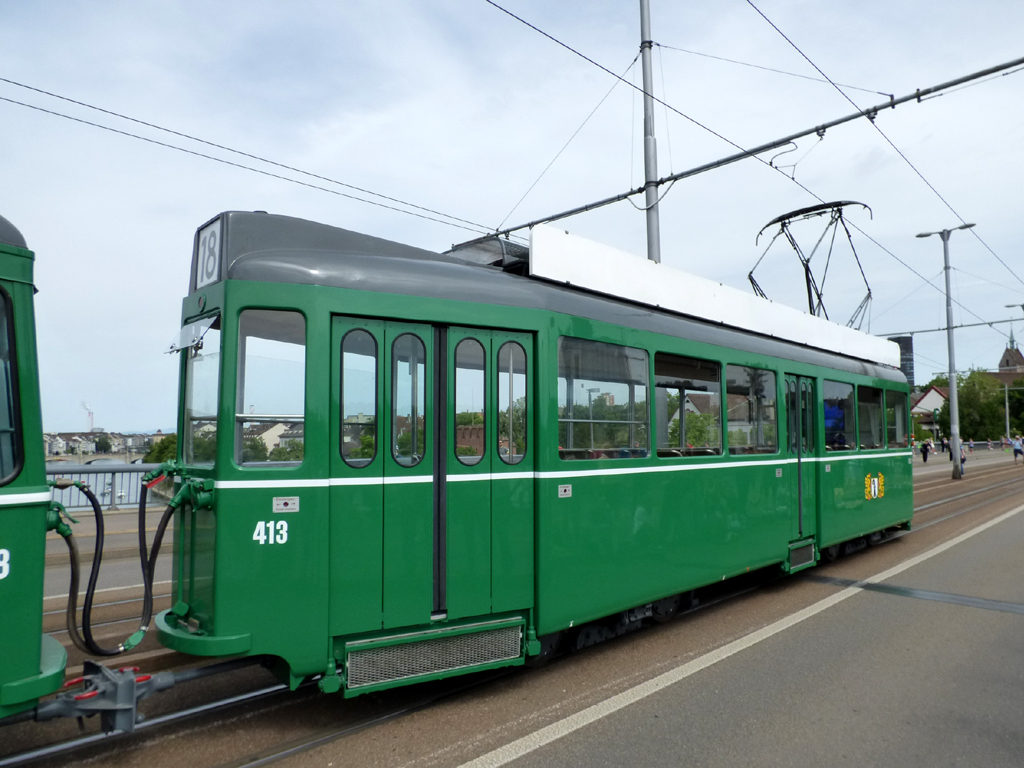 Basel, SWP/BBC Ce 4/4 № 413; Basel — 175 years of Swiss Railways