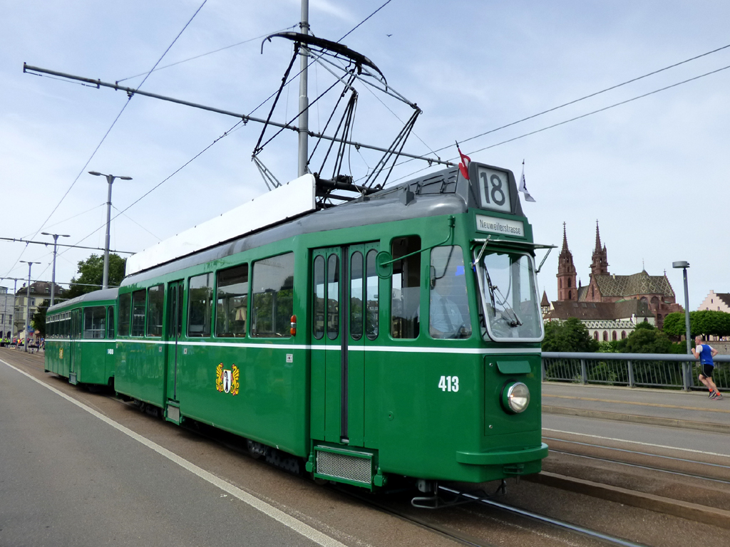 Basel, SWP/BBC Ce 4/4 № 413; Basel — 175 years of Swiss Railways