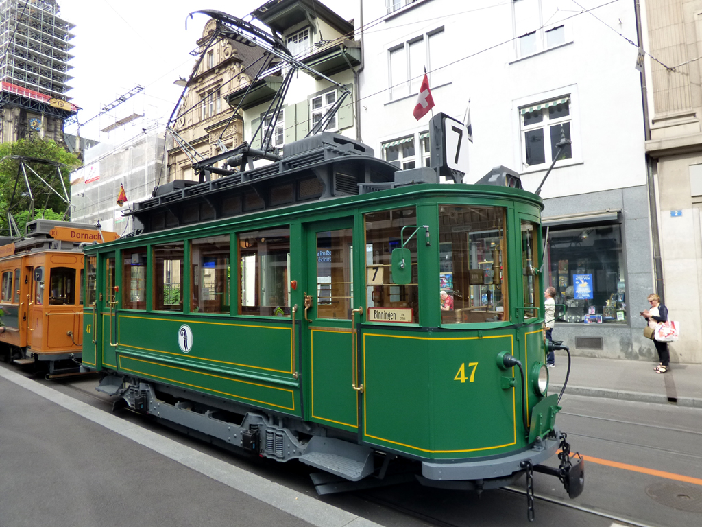 Базель, SIG/S&H Ce 2/2 № 47; Базель — 175 лет швейцарские железные дороги