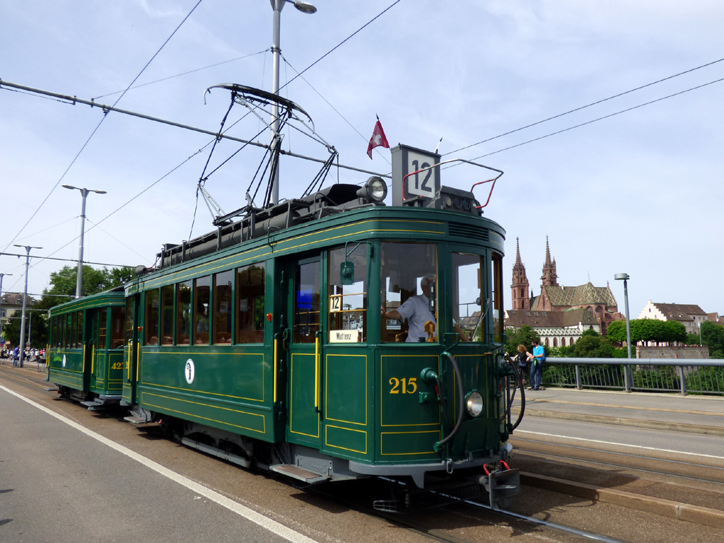Basel, SIG/BBC Ce 2/2 № 215; Basel — 175 years of Swiss Railways