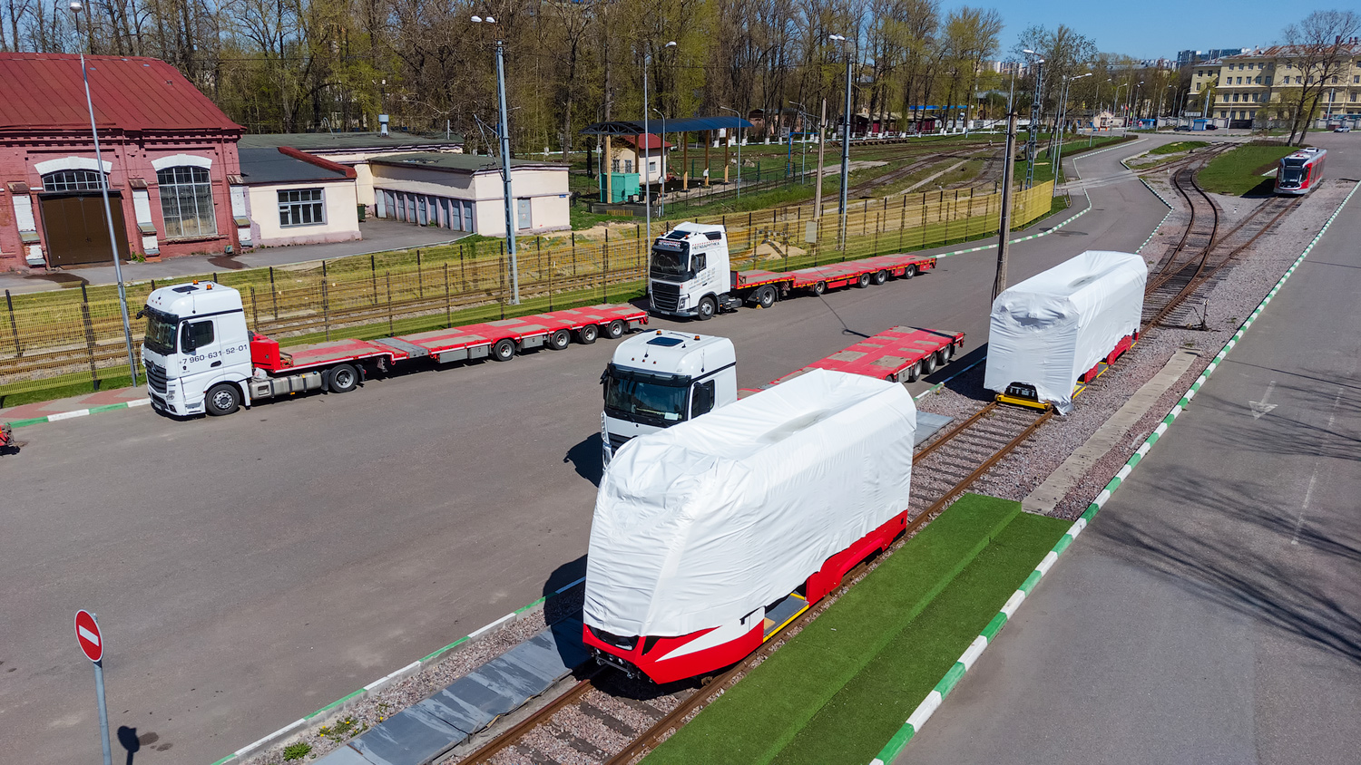 Санкт-Петербург — Новые трамвайные вагоны