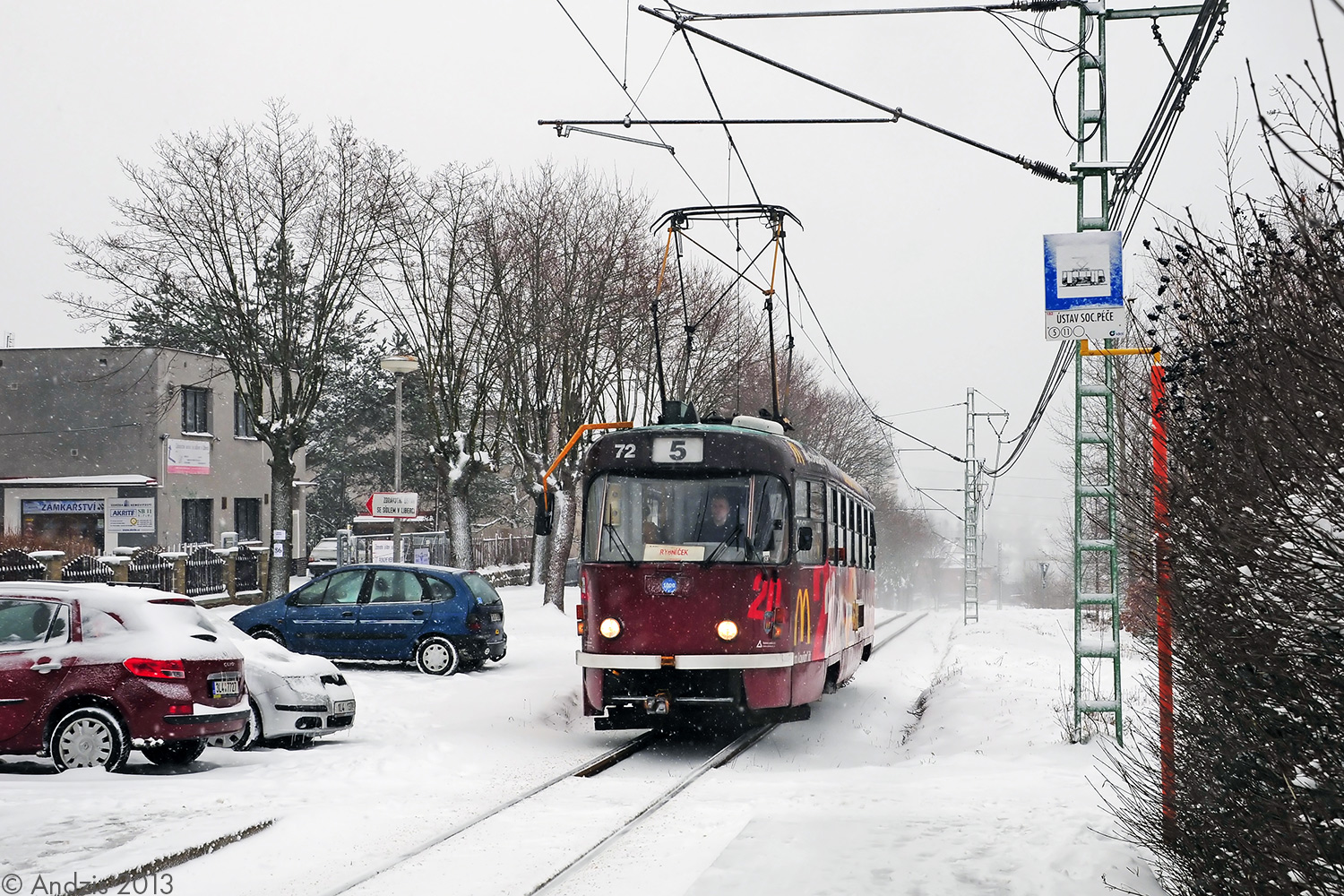 Либерец ― Яблонец-над-Нисой, Tatra T3SUCS № 72