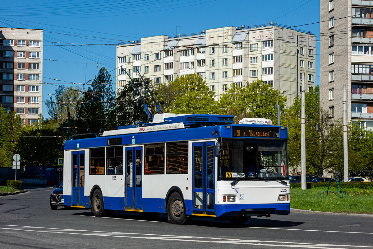 Saint-Petersburg, Trolza-5275.03 “Optima” č. 1225
