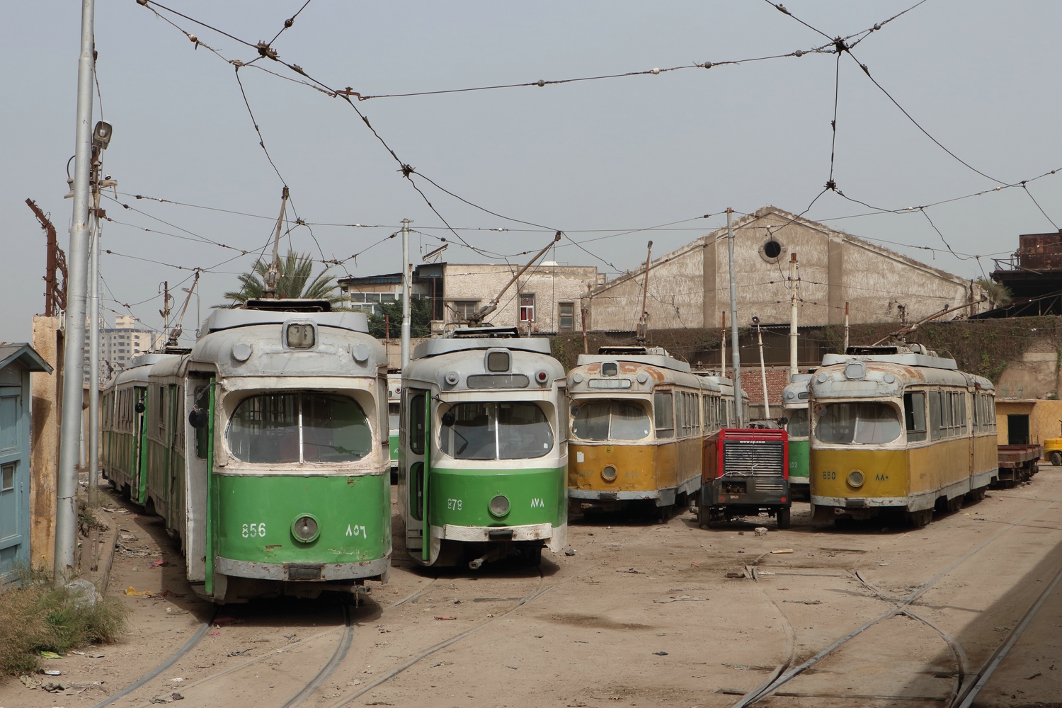 Александрия, Duewag GT6 № 856; Александрия, Duewag GT6 № 878; Александрия, Duewag GT6 № 880