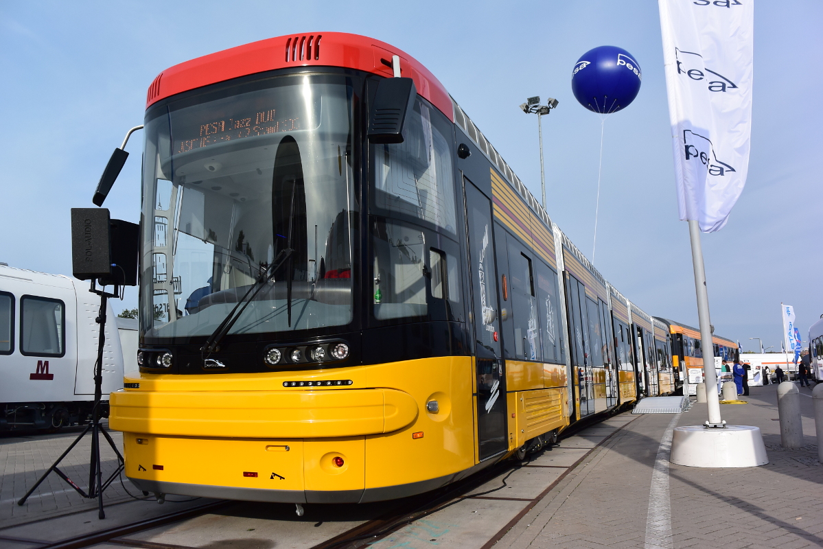 Варшава, PESA Jazz 128N № 3601; Берлин — InnoTrans 2014