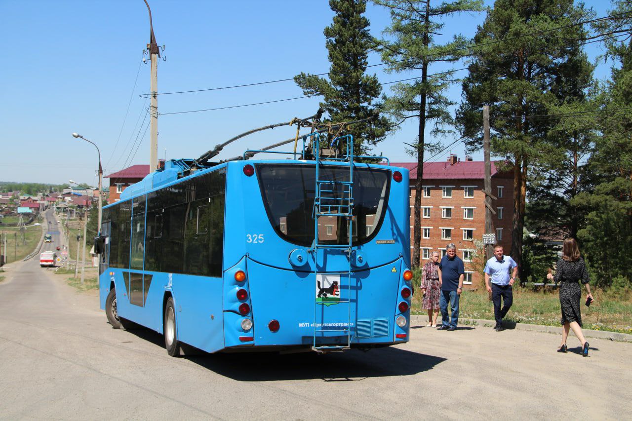 Иркутск, ВМЗ-5298.01 «Авангард» № 325; Иркутск — Троллейбусы на автономном ходу