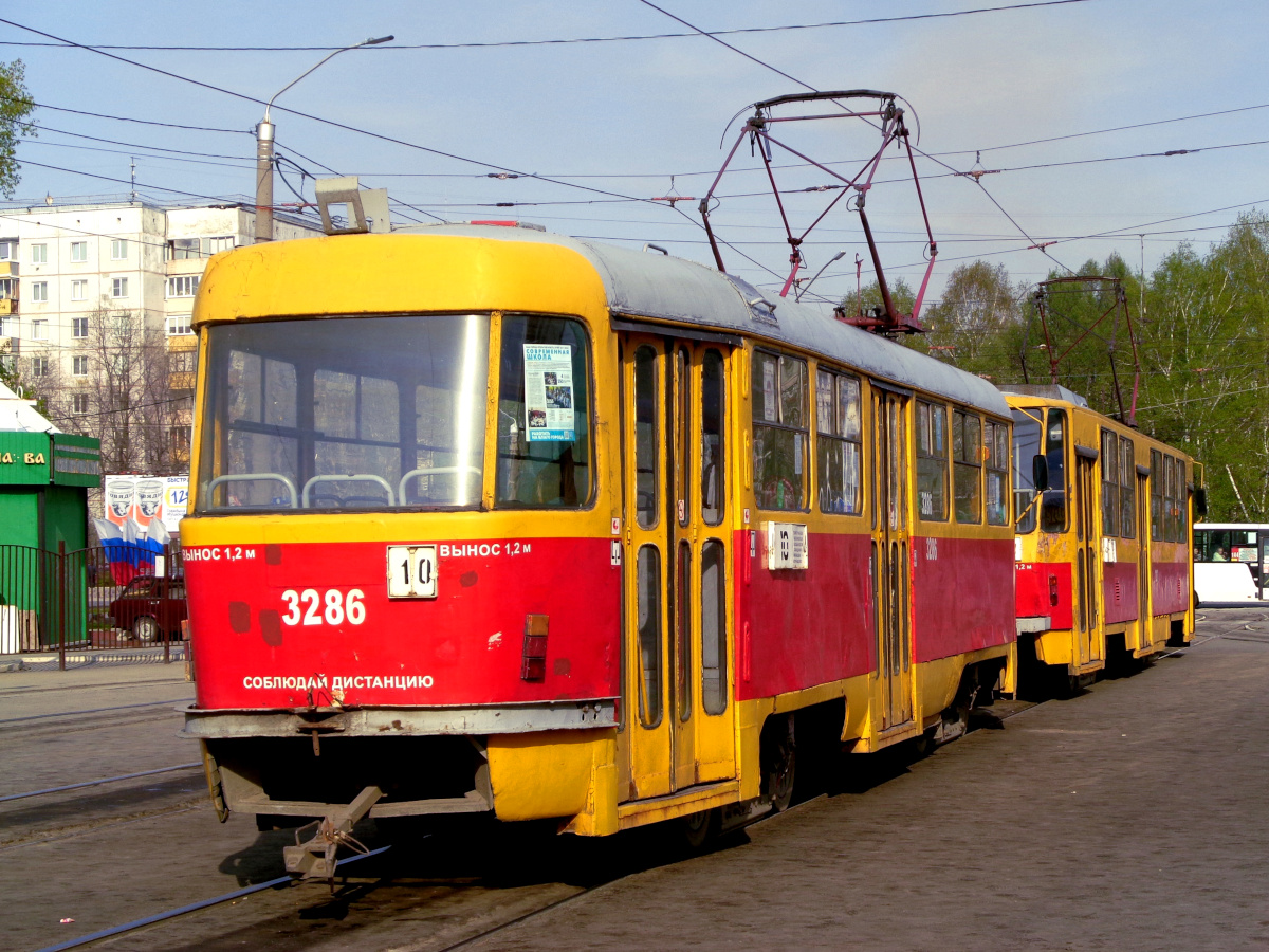 Barnaul, Tatra T3SU Nr. 3286