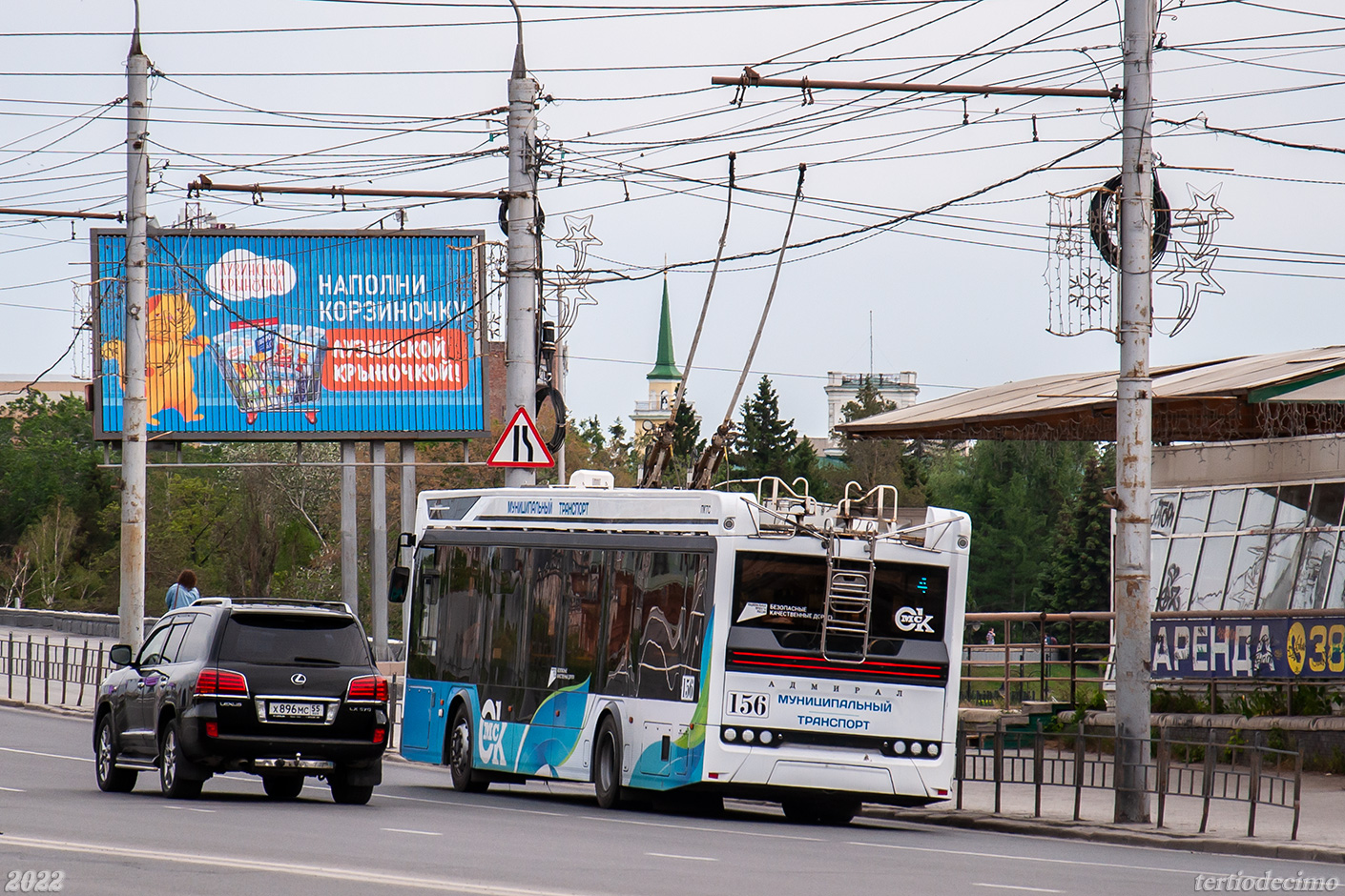 Омск, ПКТС-6281.00 «Адмирал» № 156