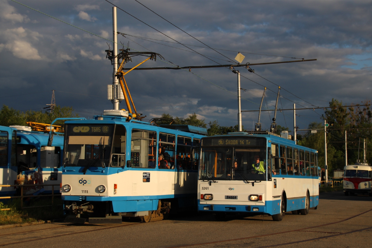 Острава, Škoda 14TrM № 3261; Острава — Остравская музейная ночь 2022