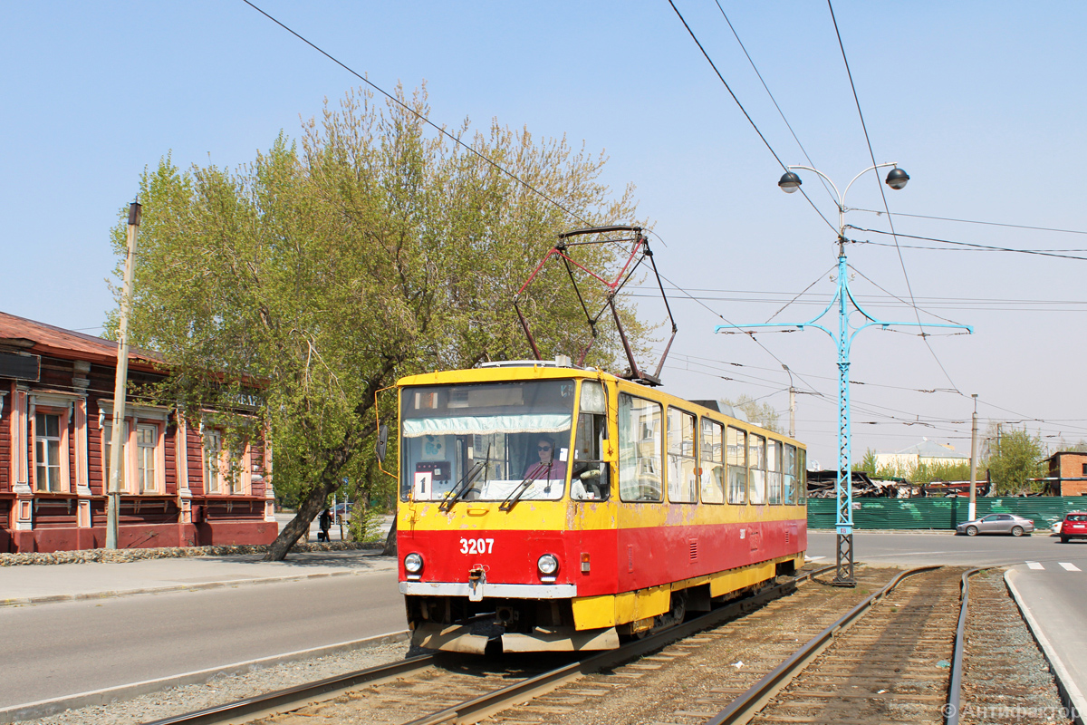 Барнаул, Tatra T6B5SU № 3207