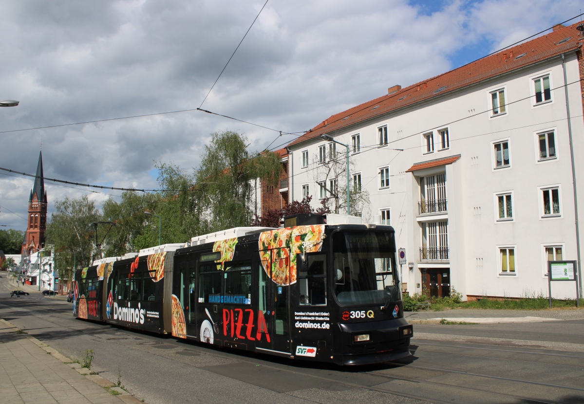 Francfort-sur-l'Oder, AEG GT6M N°. 305