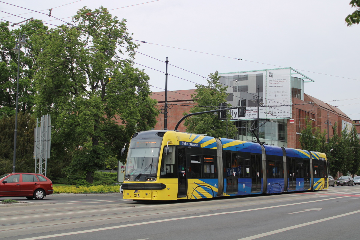 Торунь, PESA Swing 122NbTDuo № 315