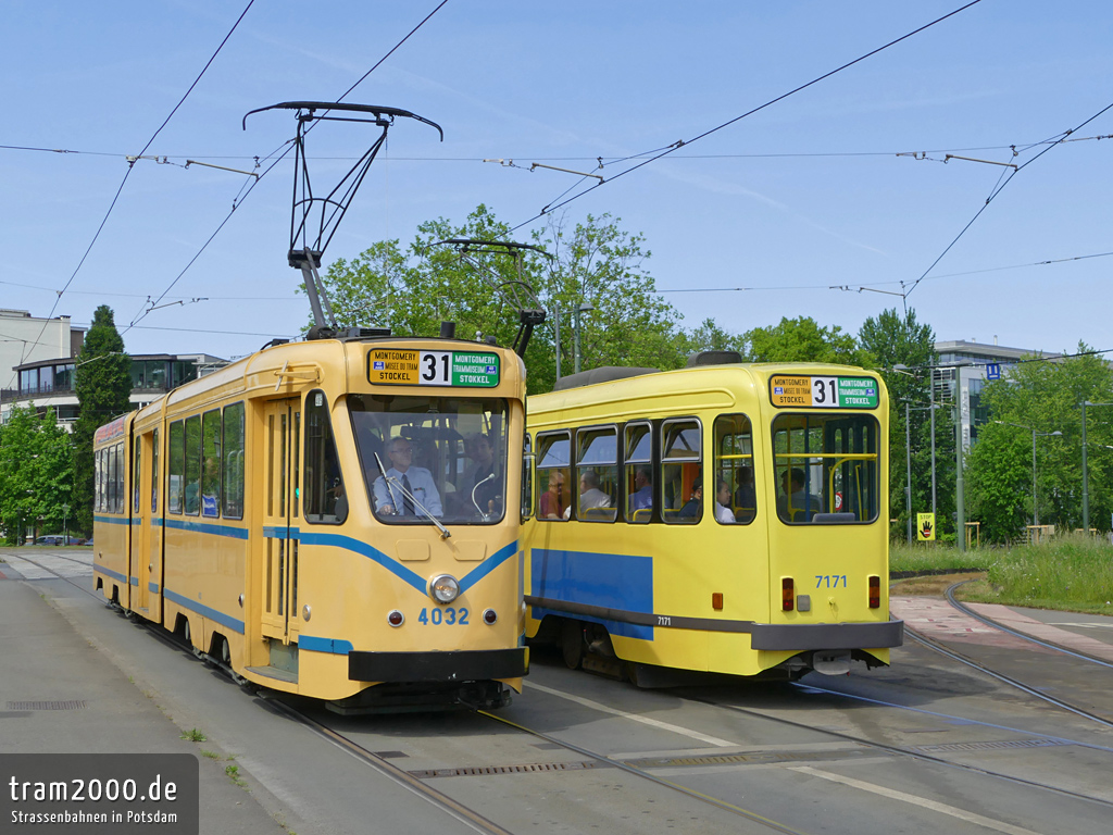 Брюссель, STIB/MIVB series 4000 № 4032; Брюссель — 40 лет Трамвайного музея (22/05/2022)