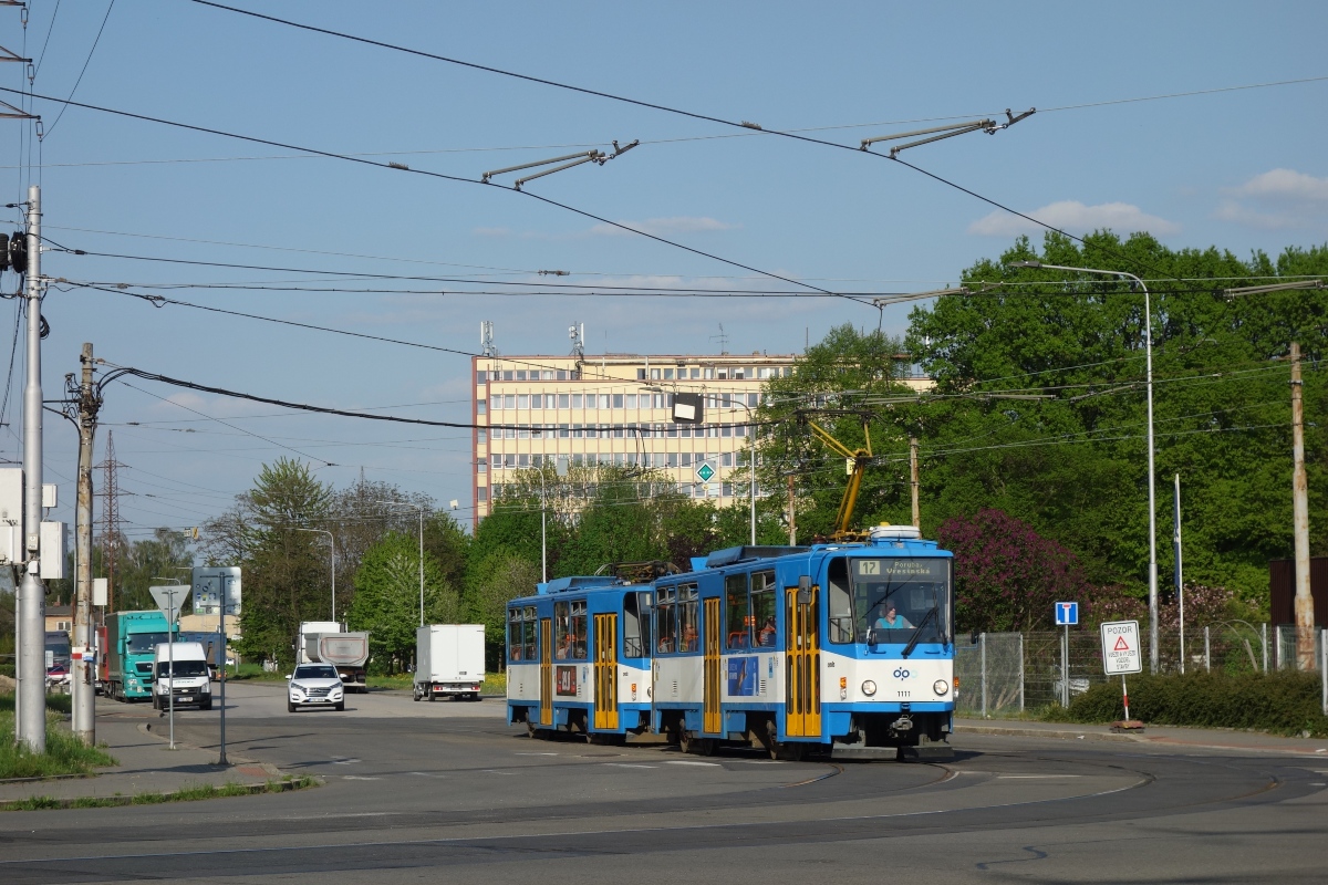 Ostrava, Tatra T6A5 N°. 1111