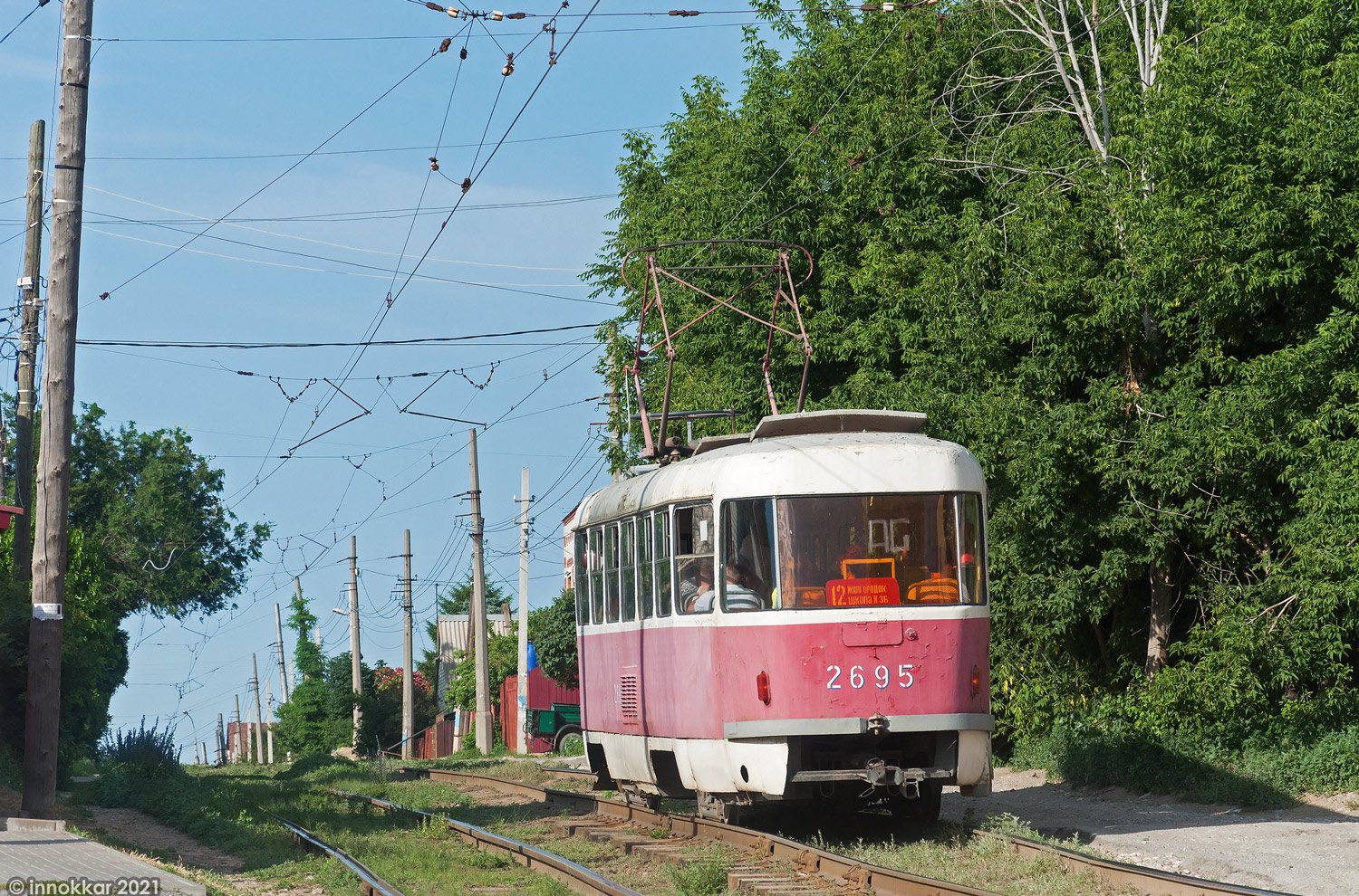 Волгоград, Tatra T3SU № 2695