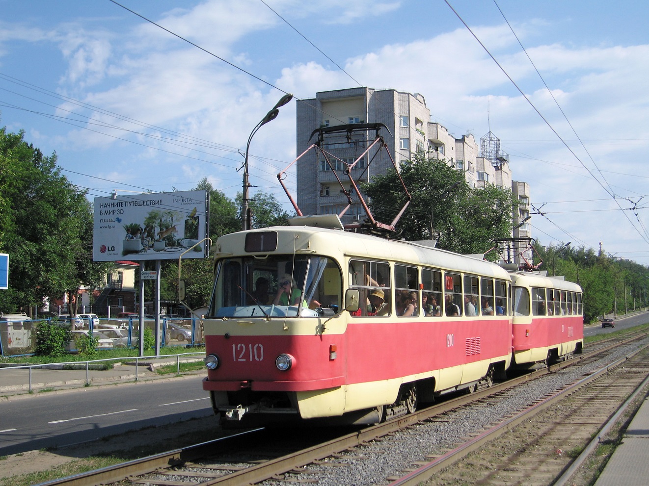 Ижевск, Tatra T3SU № 1210