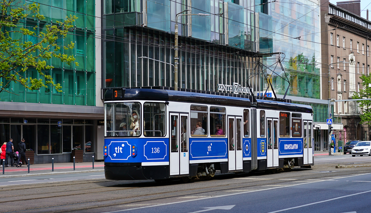 Таллин, Tatra KT4TMR № 136
