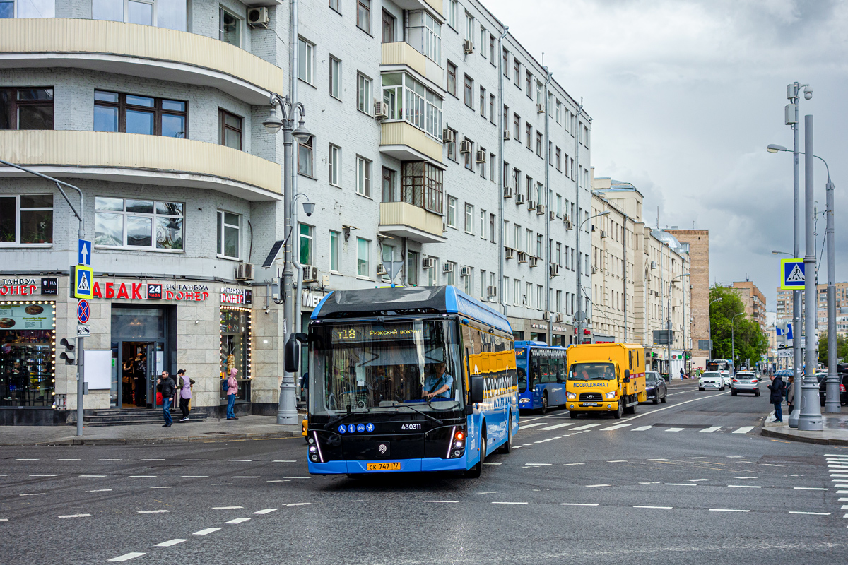 Moscow, LiAZ-6274 # 430311