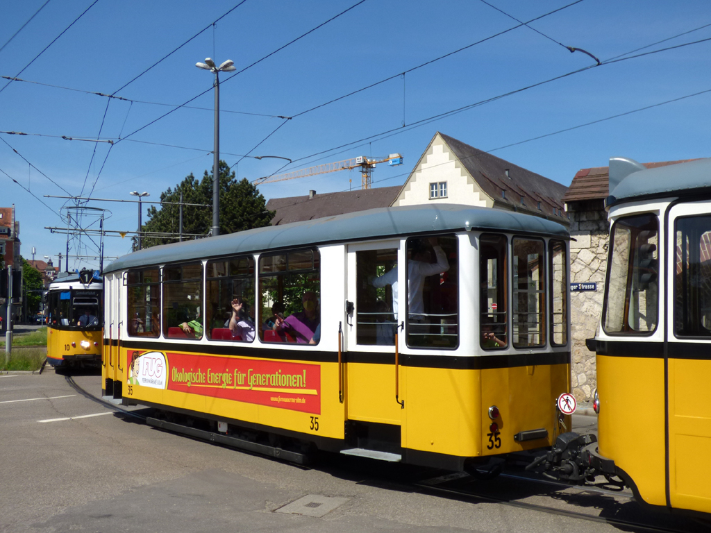 Ульм, Fuchs typ 1300 № 35; Ульм — 125 лет трамваю в Ульме