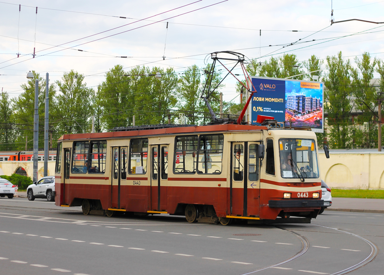 Санкт-Петербург, 71-134К (ЛМ-99К) № 0443