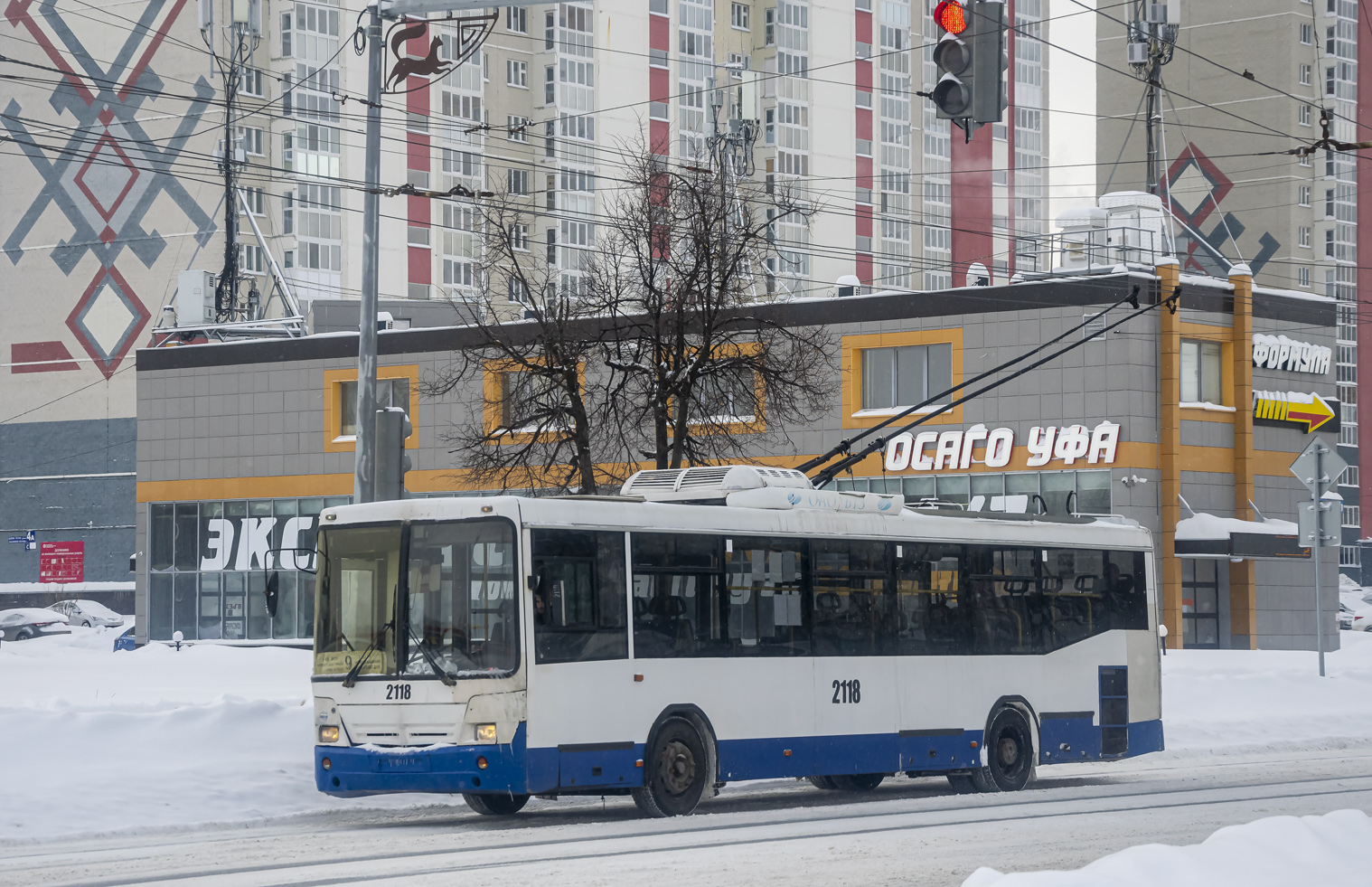 Уфа, НефАЗ-БТЗ 52765Р № 2118