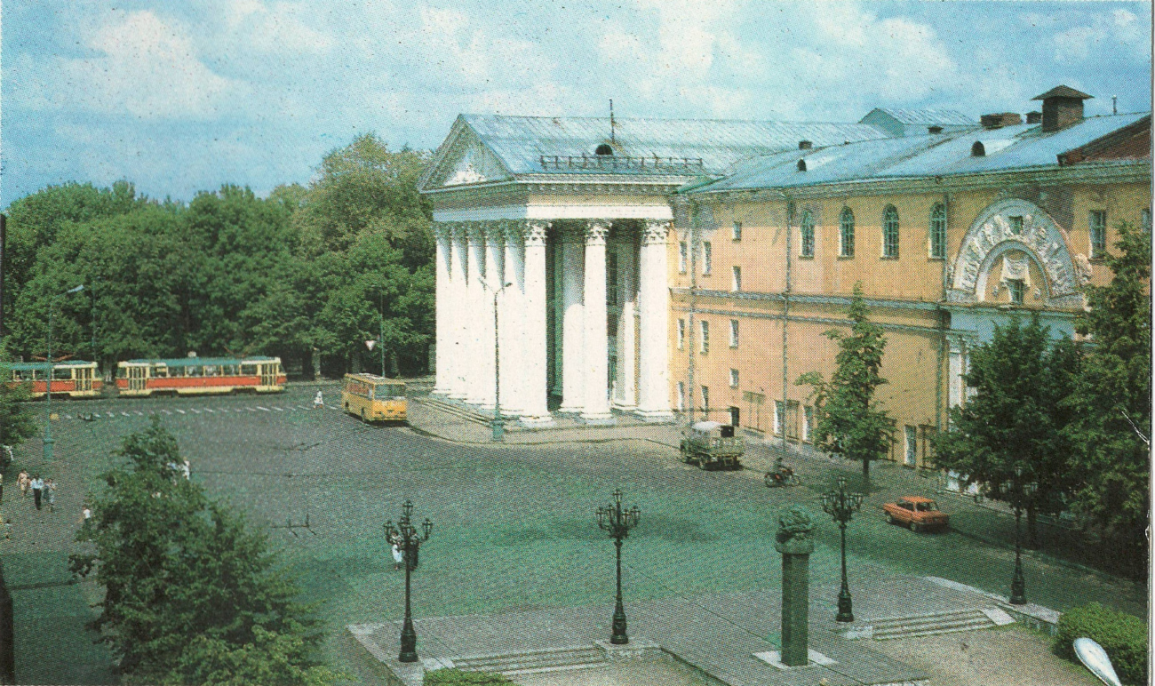 Тверь — Старые фотографии (1917—1991); Тверь — Трамвайные линии: Центральный район